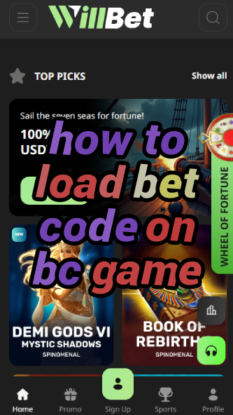 How to Load Bet Code on BC.Game-vz72fvrf.com